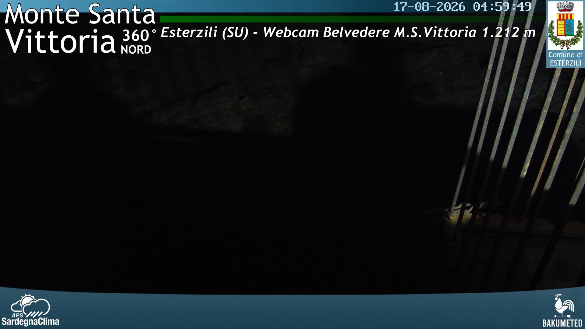 time-lapse frame, Asuni San Giovanni webcam