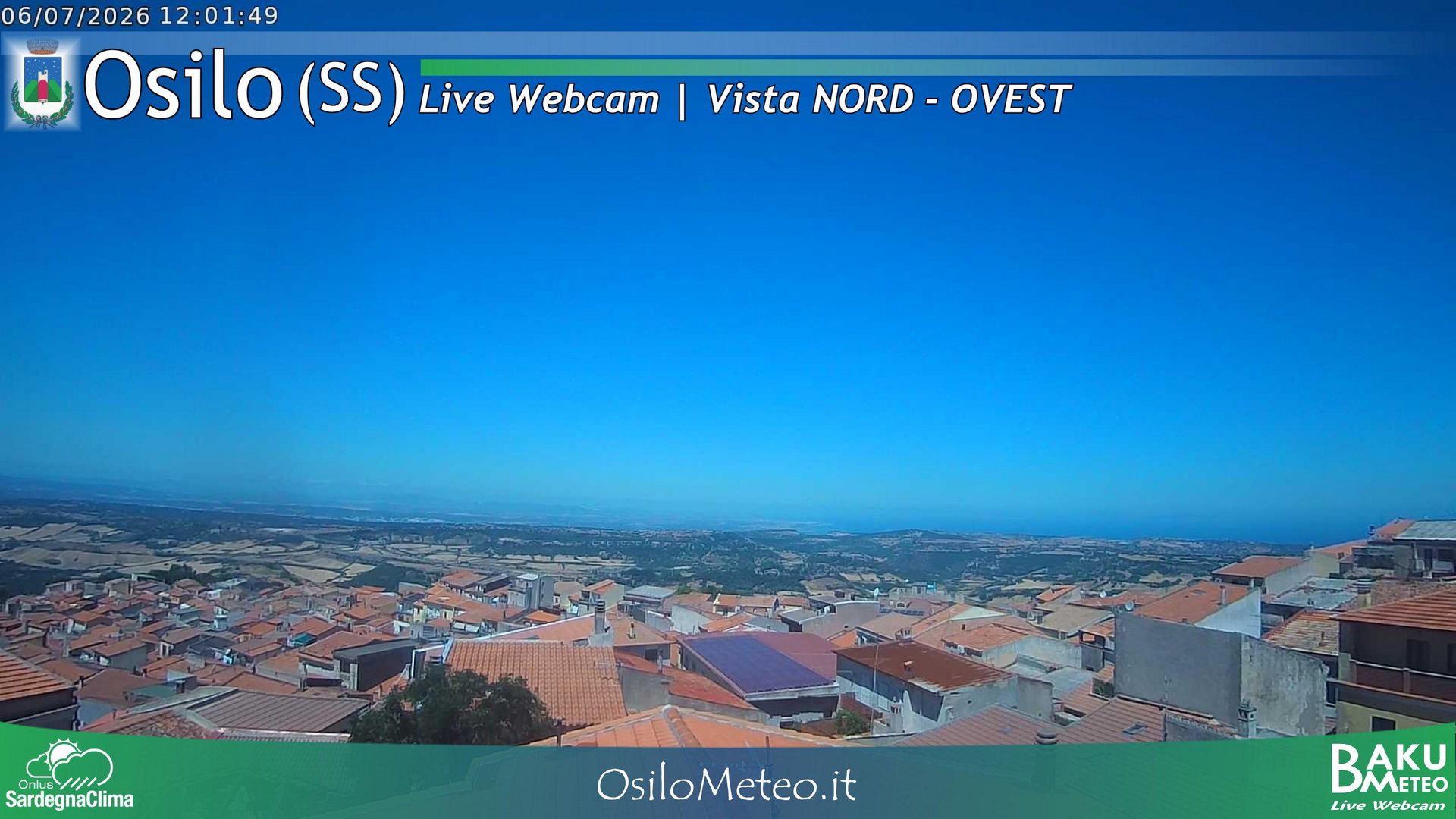 view from Osilo on 2026-07-06