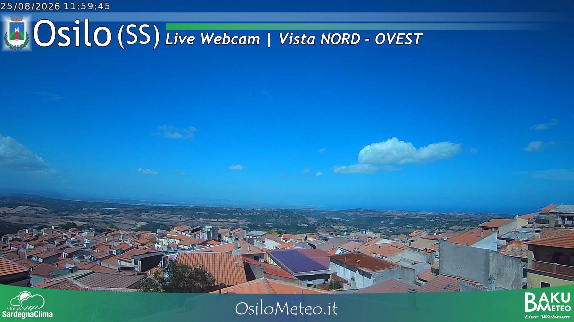 view from Osilo on 2026-08-25