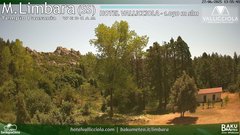 view from Monte Limbara Vallicciola on 2025-06-23