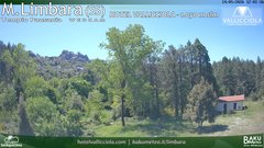 view from Monte Limbara Vallicciola on 2026-05-24