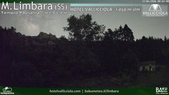 view from Monte Limbara Vallicciola on 2026-06-17