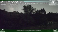view from Monte Limbara Vallicciola on 2026-06-17