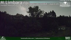 view from Monte Limbara Vallicciola on 2026-06-17