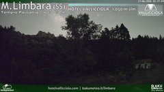 view from Monte Limbara Vallicciola on 2026-06-17