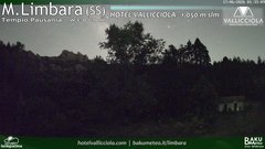 view from Monte Limbara Vallicciola on 2026-06-17