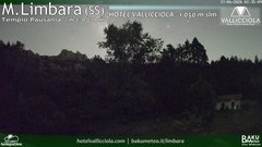 view from Monte Limbara Vallicciola on 2026-06-17