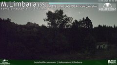 view from Monte Limbara Vallicciola on 2026-06-17