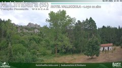 view from Monte Limbara Vallicciola on 2026-07-02