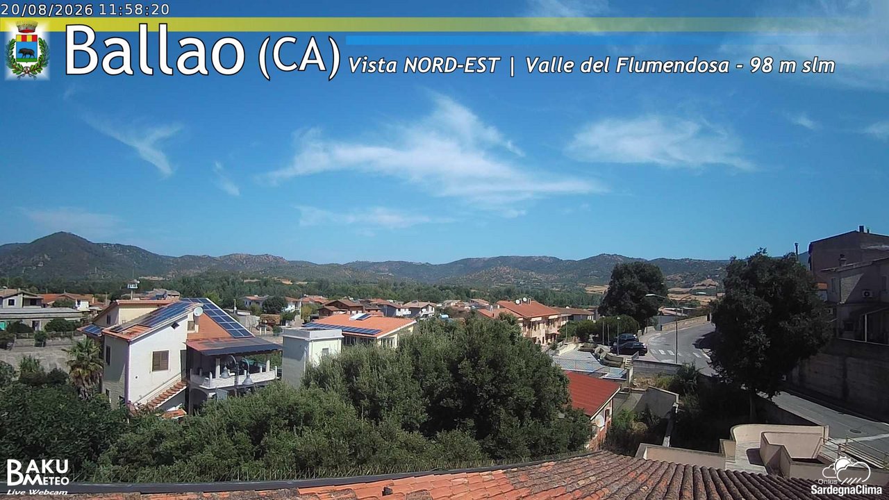 view from Ballao on 2026-08-20
