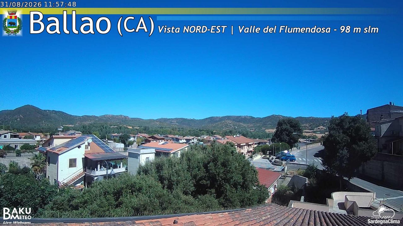 view from Ballao on 2026-08-31