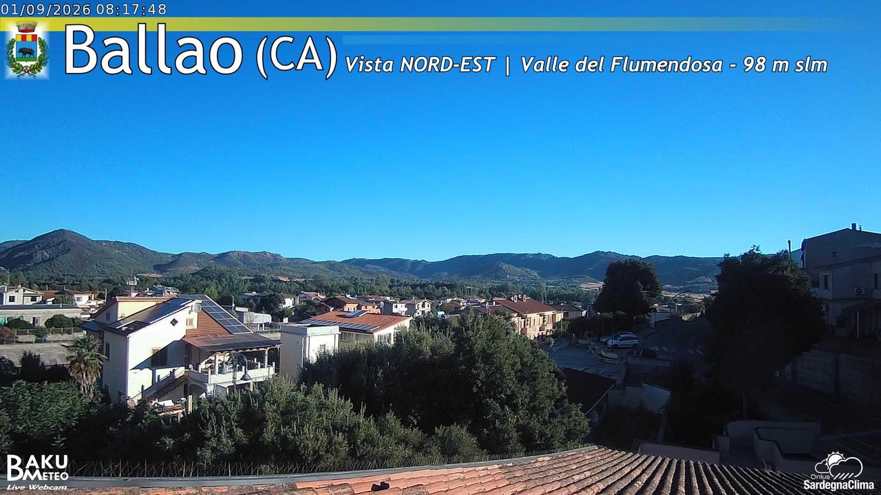 view from Ballao on 2026-09-01