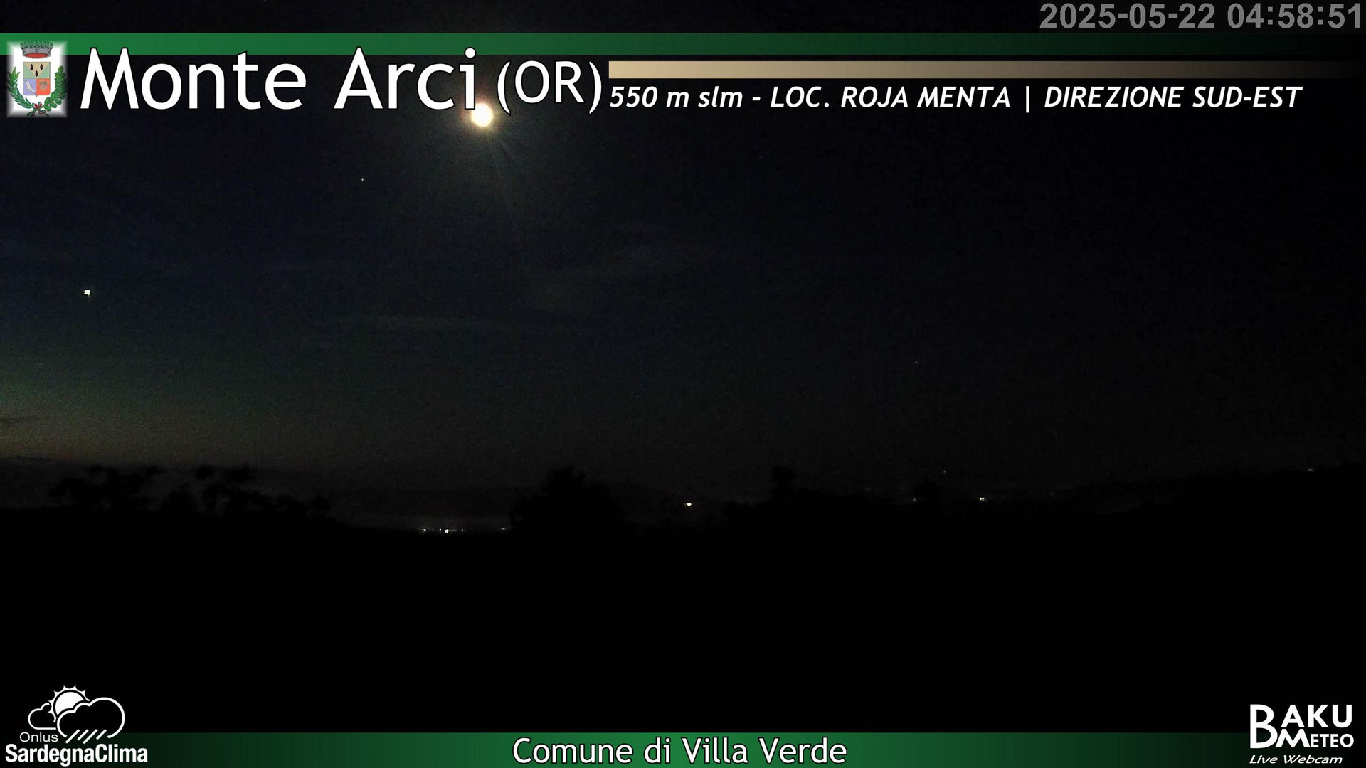 time-lapse frame, Roja Menta webcam