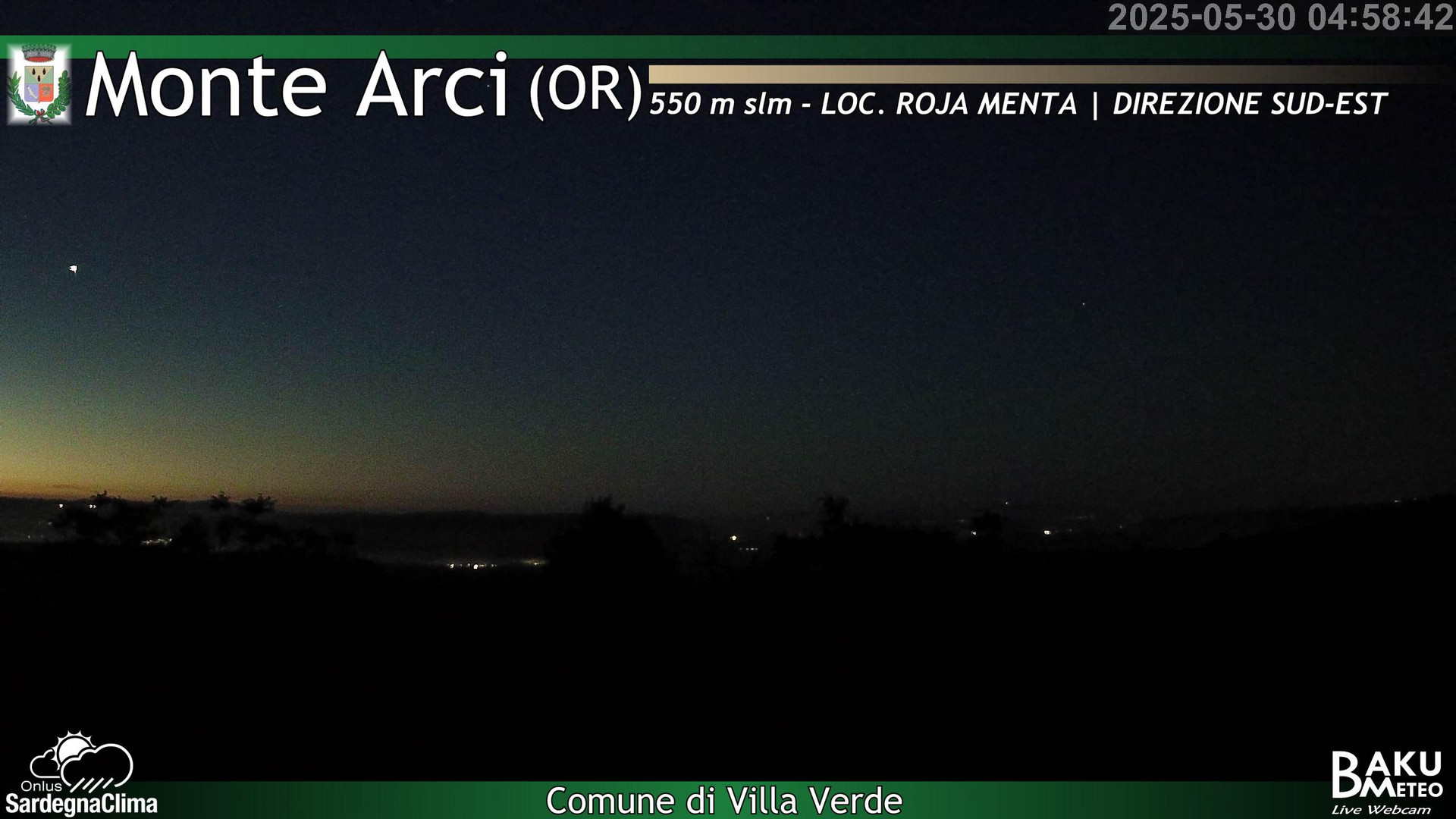 time-lapse frame, Roja Menta webcam