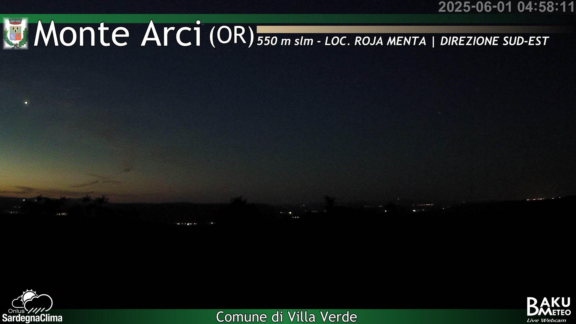 time-lapse frame, Roja Menta webcam