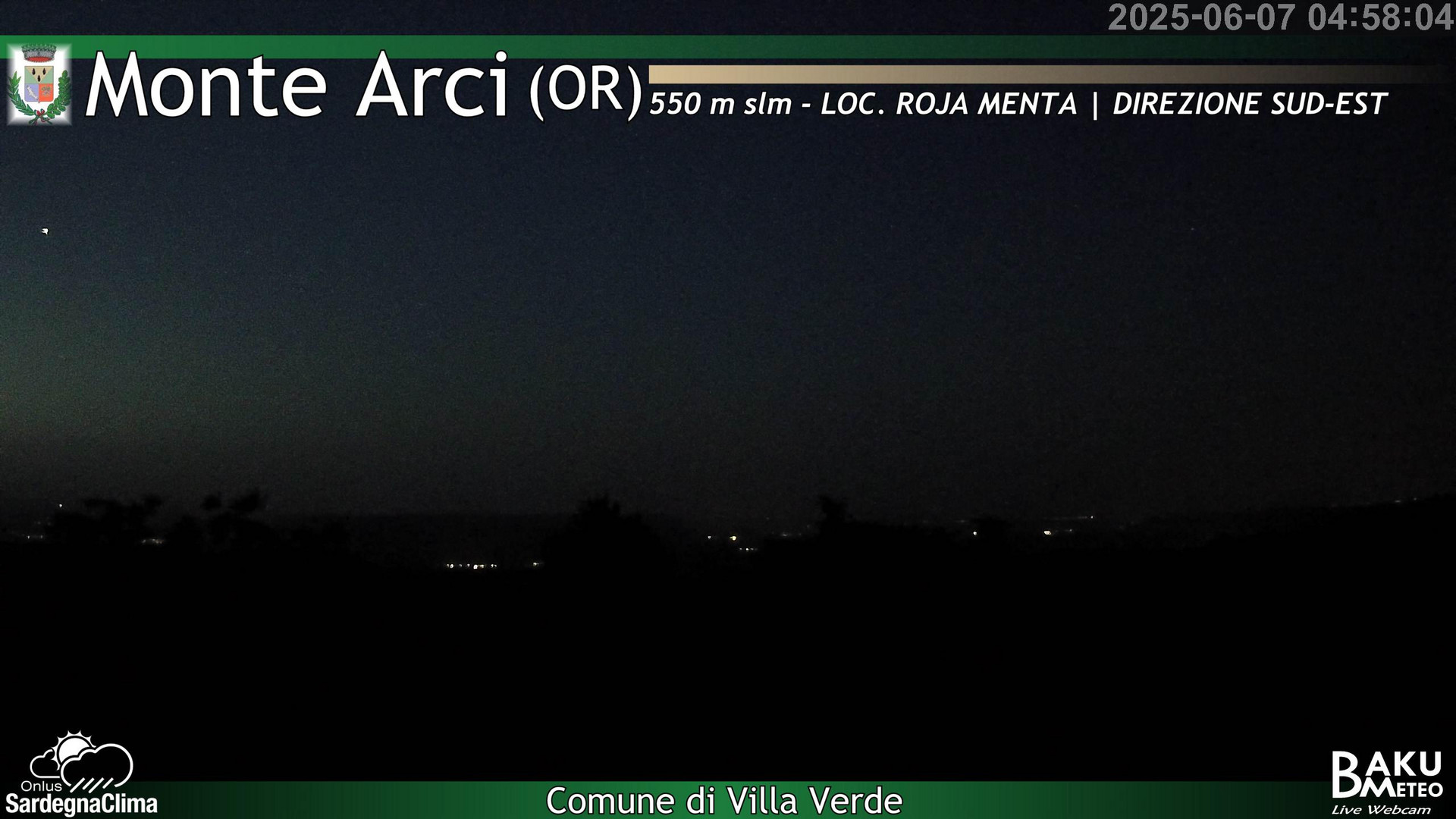 time-lapse frame, Roja Menta webcam
