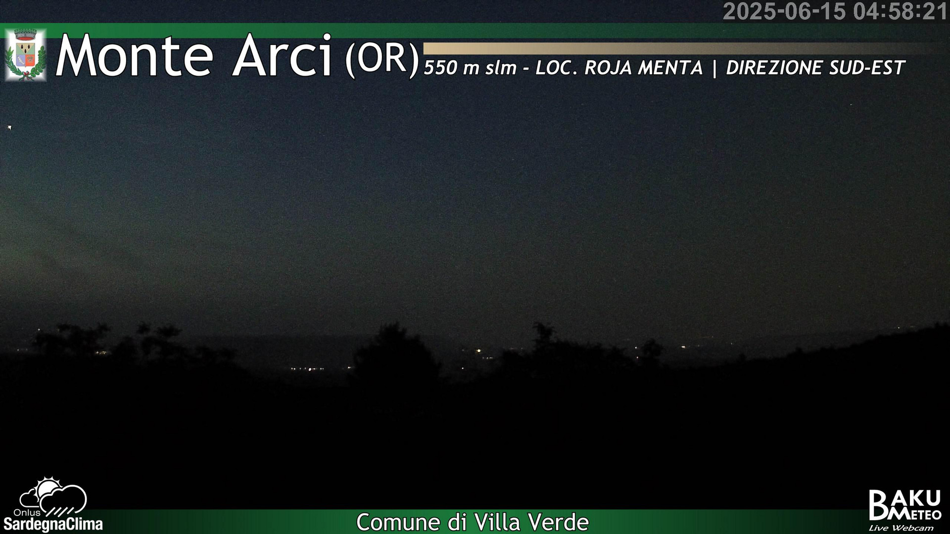 time-lapse frame, Roja Menta webcam