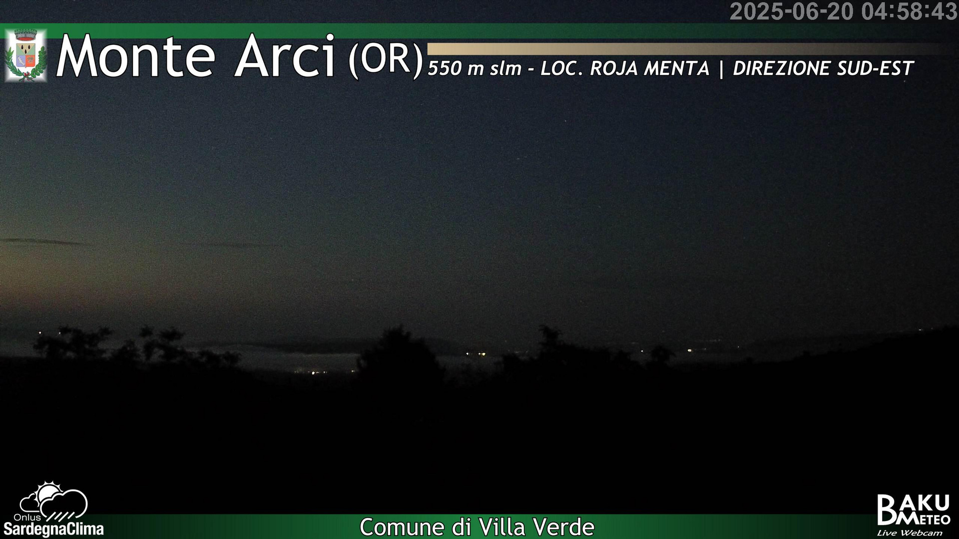 time-lapse frame, Roja Menta webcam