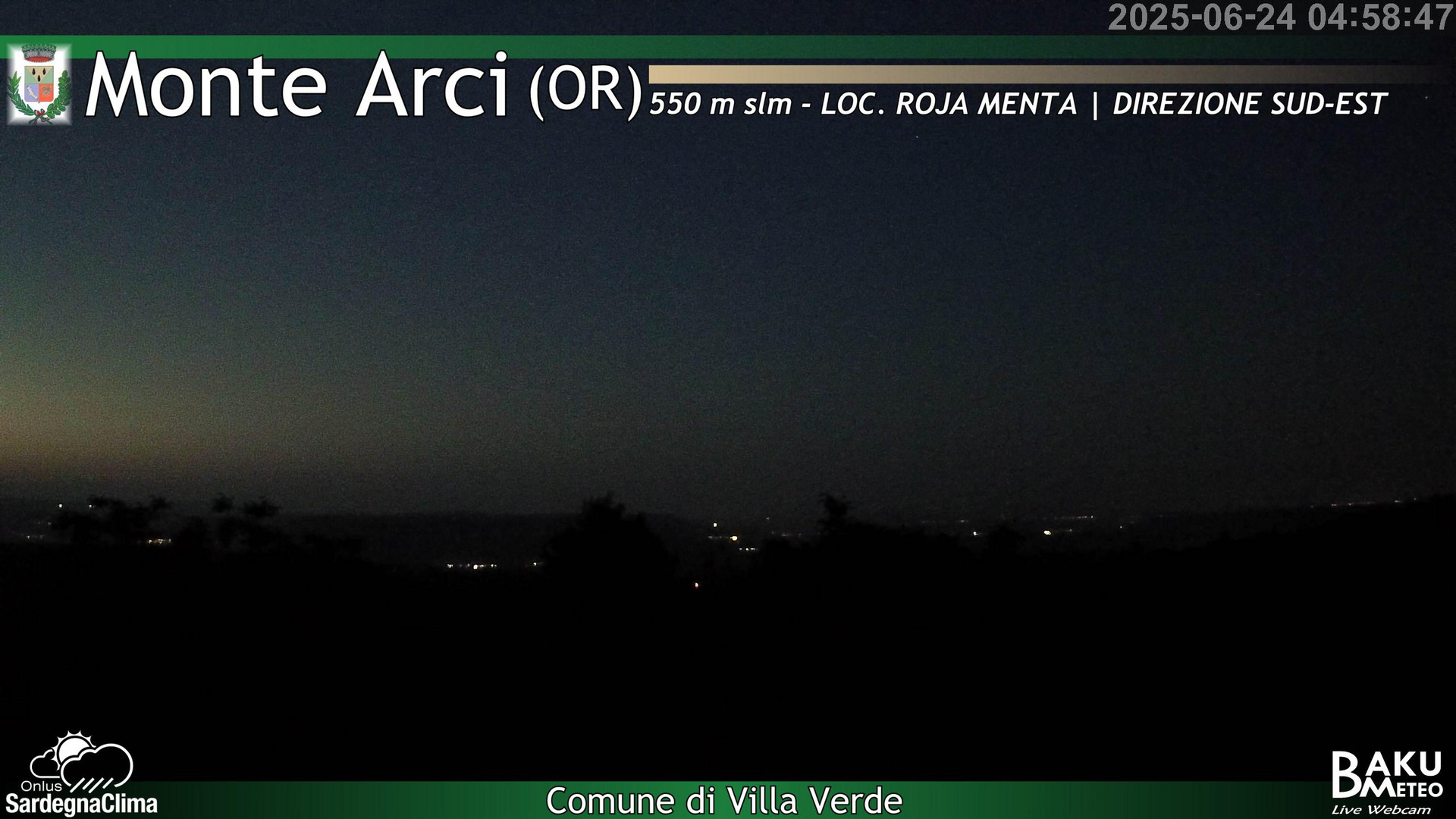 time-lapse frame, Roja Menta webcam