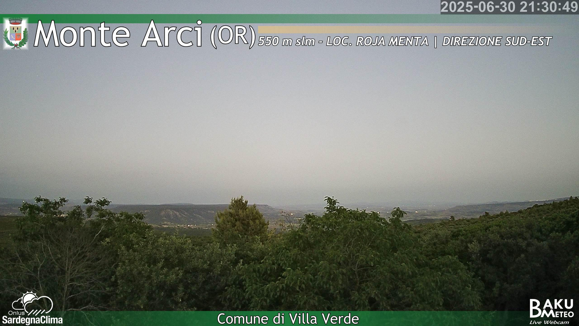 time-lapse frame, Roja Menta webcam