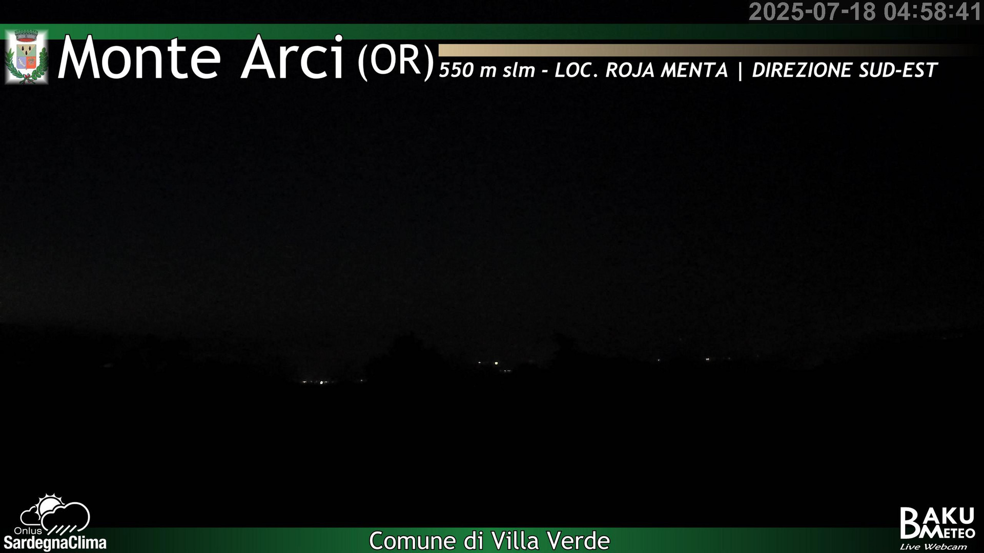 time-lapse frame, Roja Menta webcam
