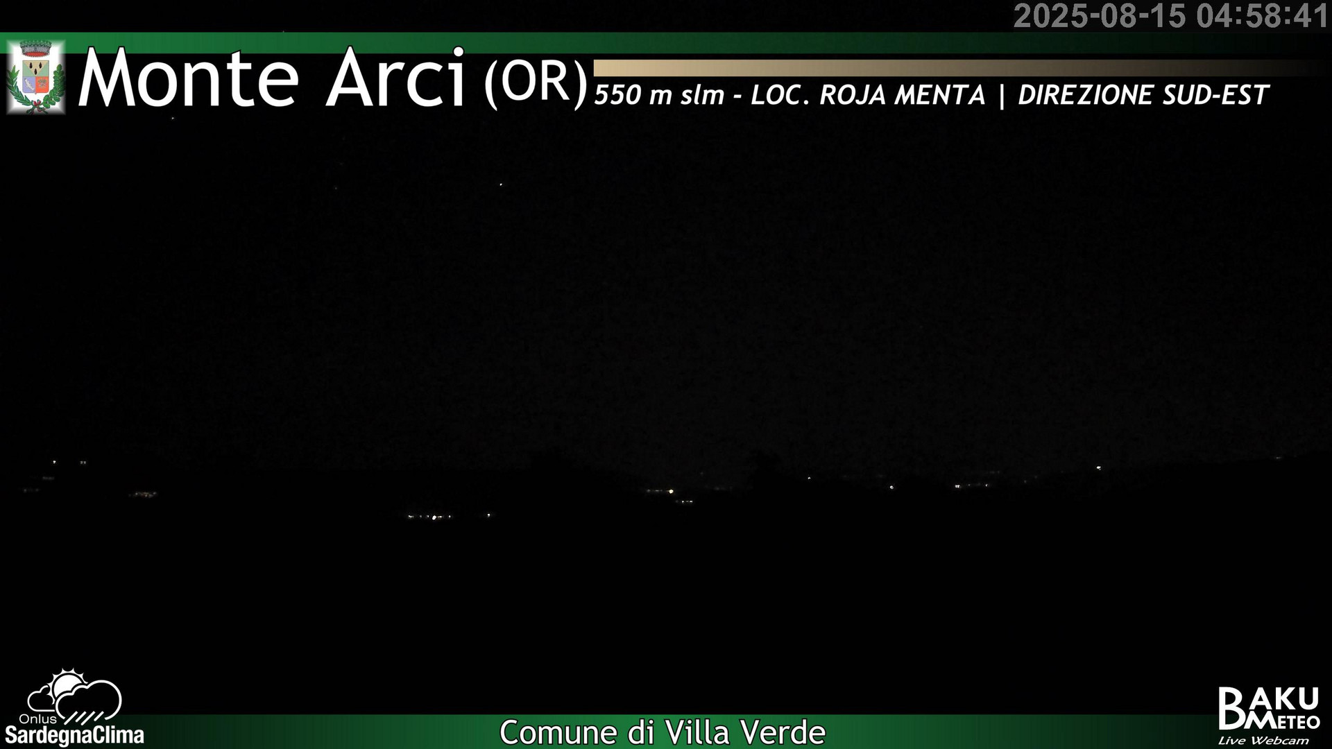 time-lapse frame, Roja Menta webcam