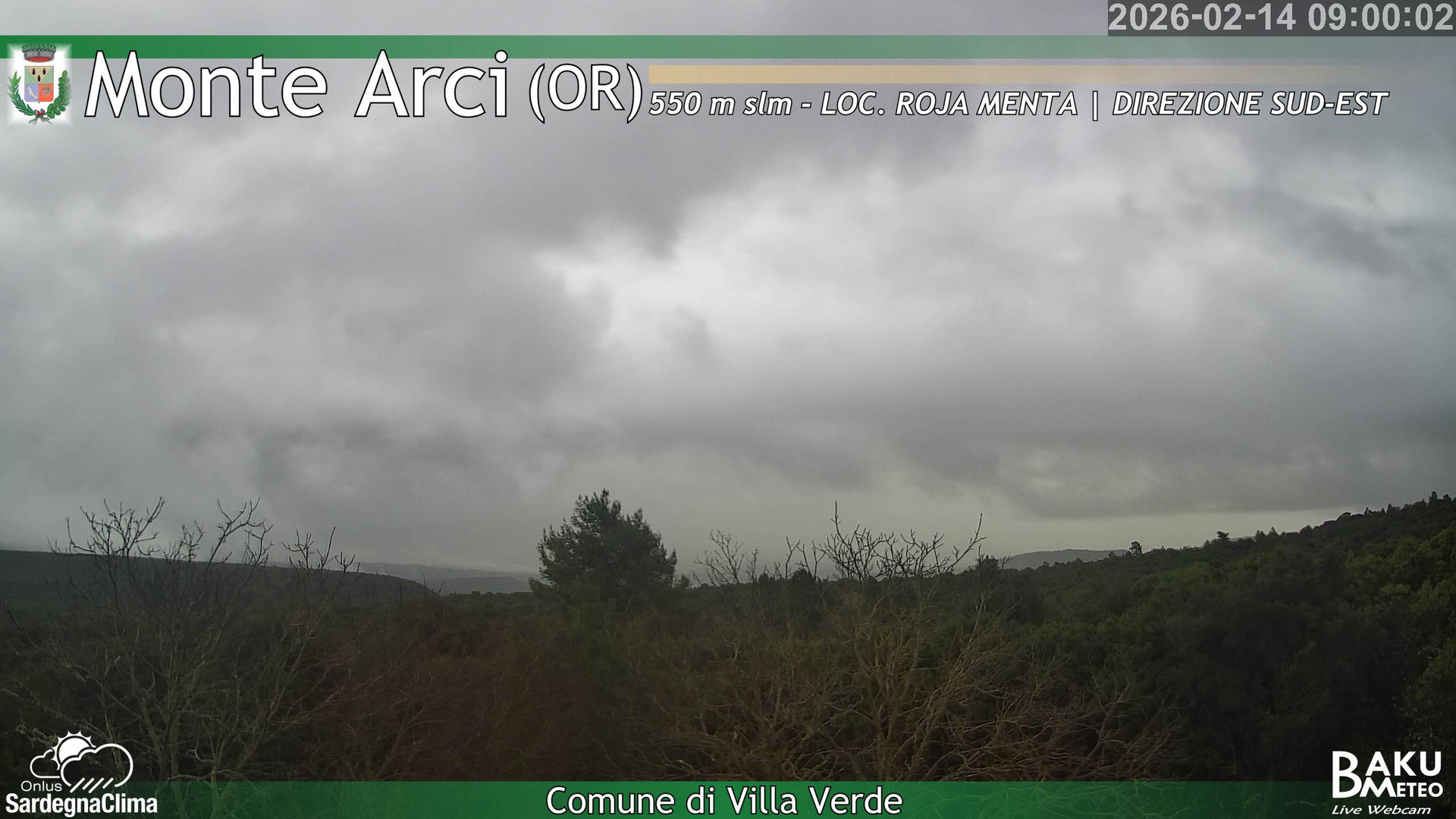 time-lapse frame, Roja Menta webcam