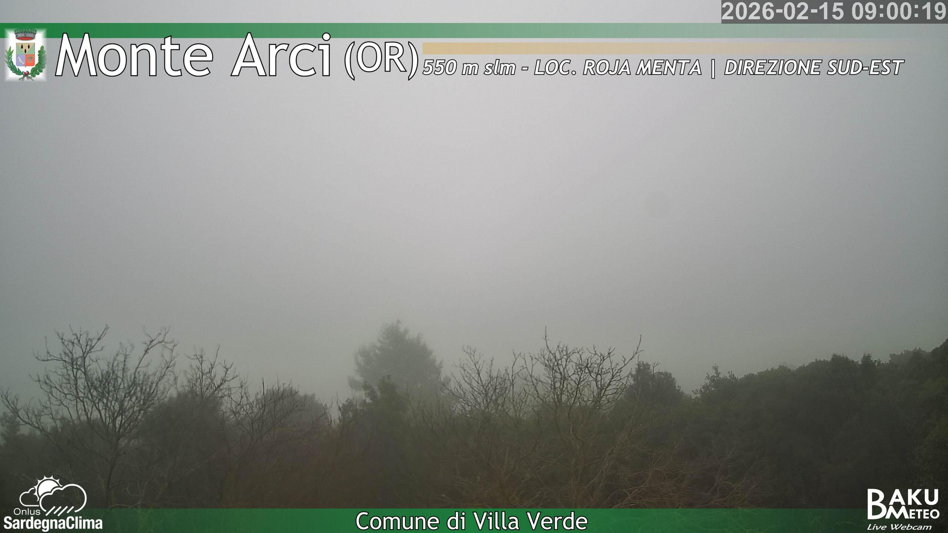 time-lapse frame, Roja Menta webcam