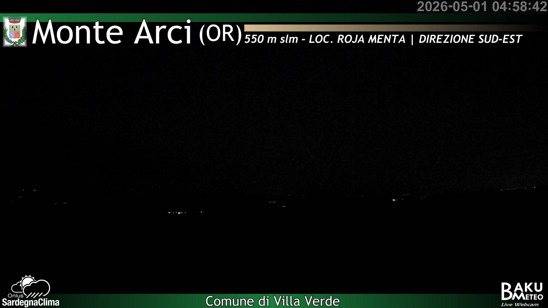 time-lapse frame, Roja Menta webcam