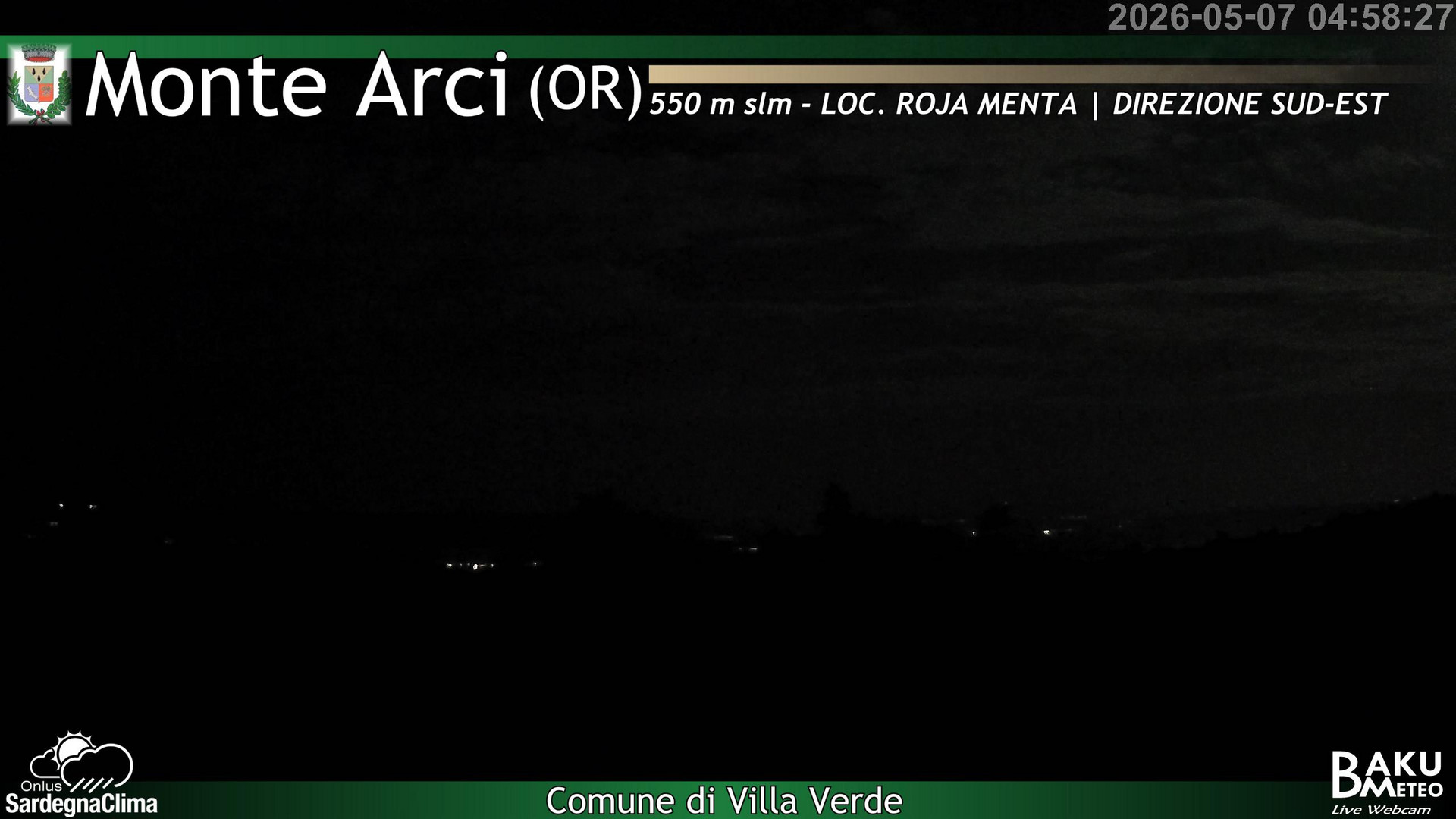 time-lapse frame, Roja Menta webcam