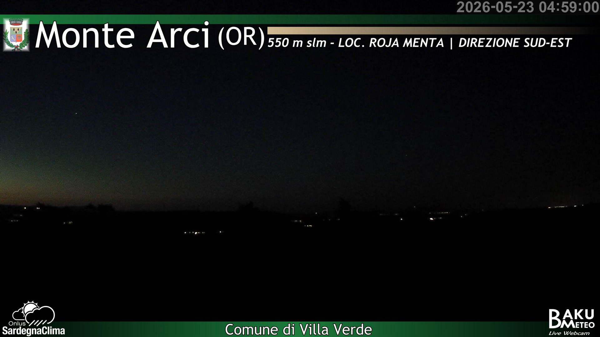 time-lapse frame, Roja Menta webcam