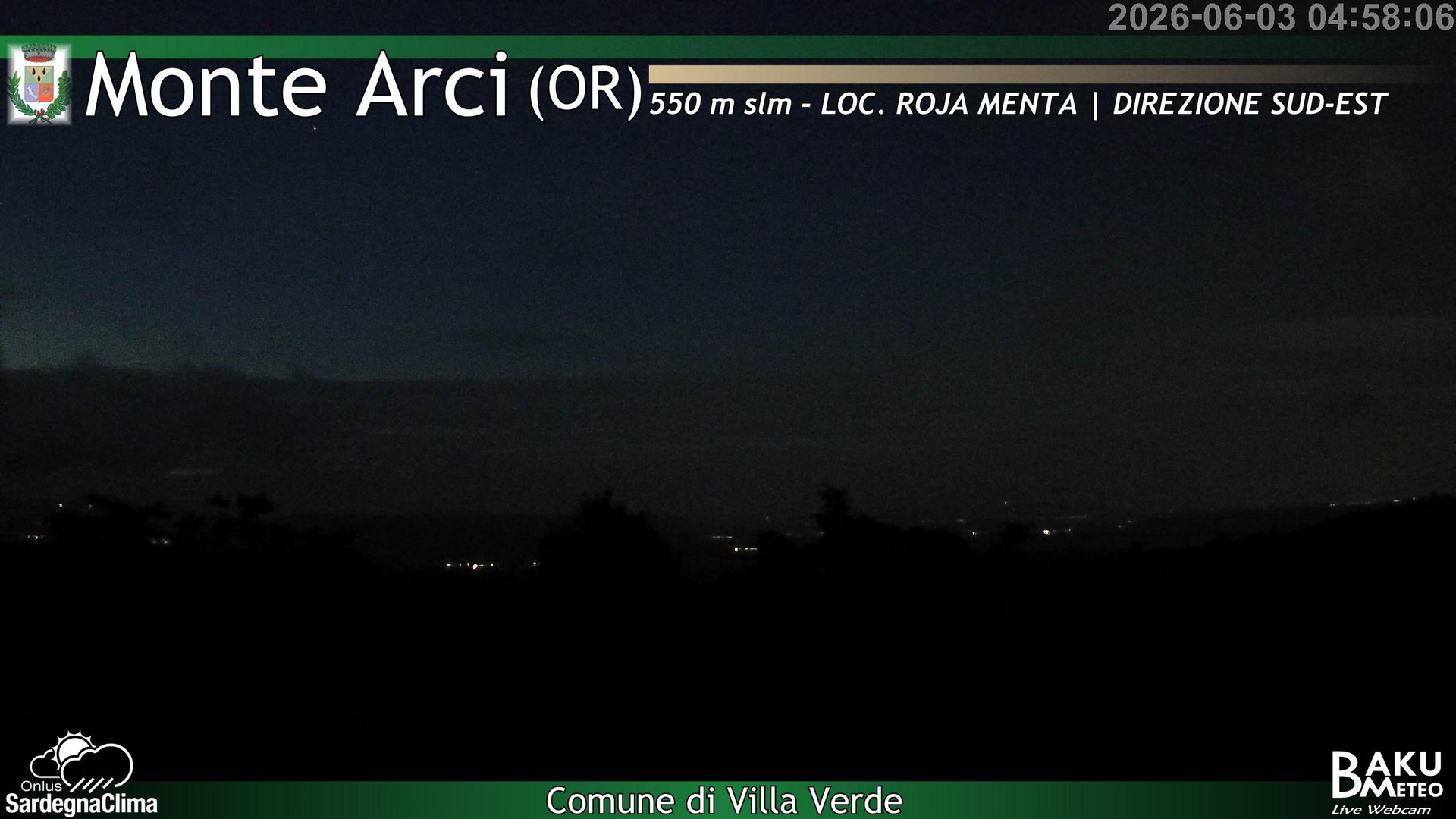 time-lapse frame, Roja Menta webcam
