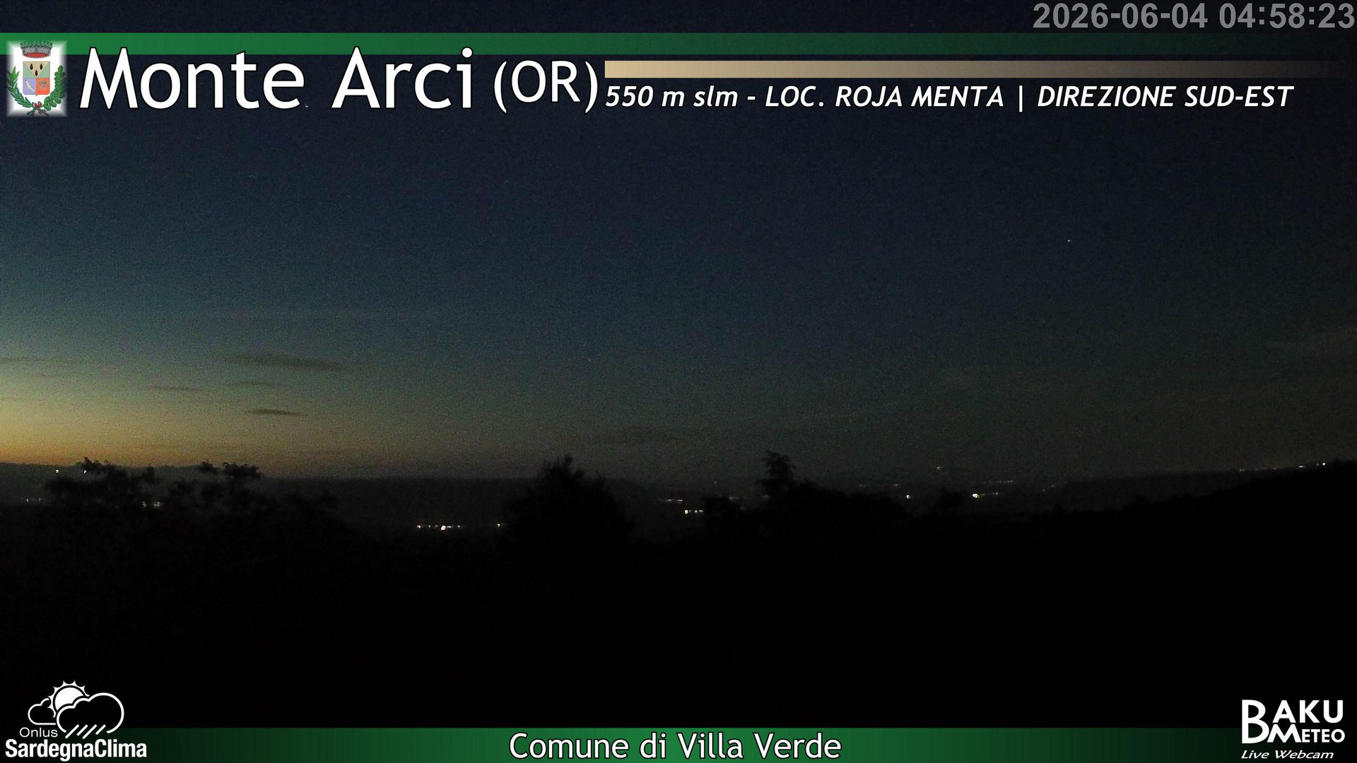 time-lapse frame, Roja Menta webcam