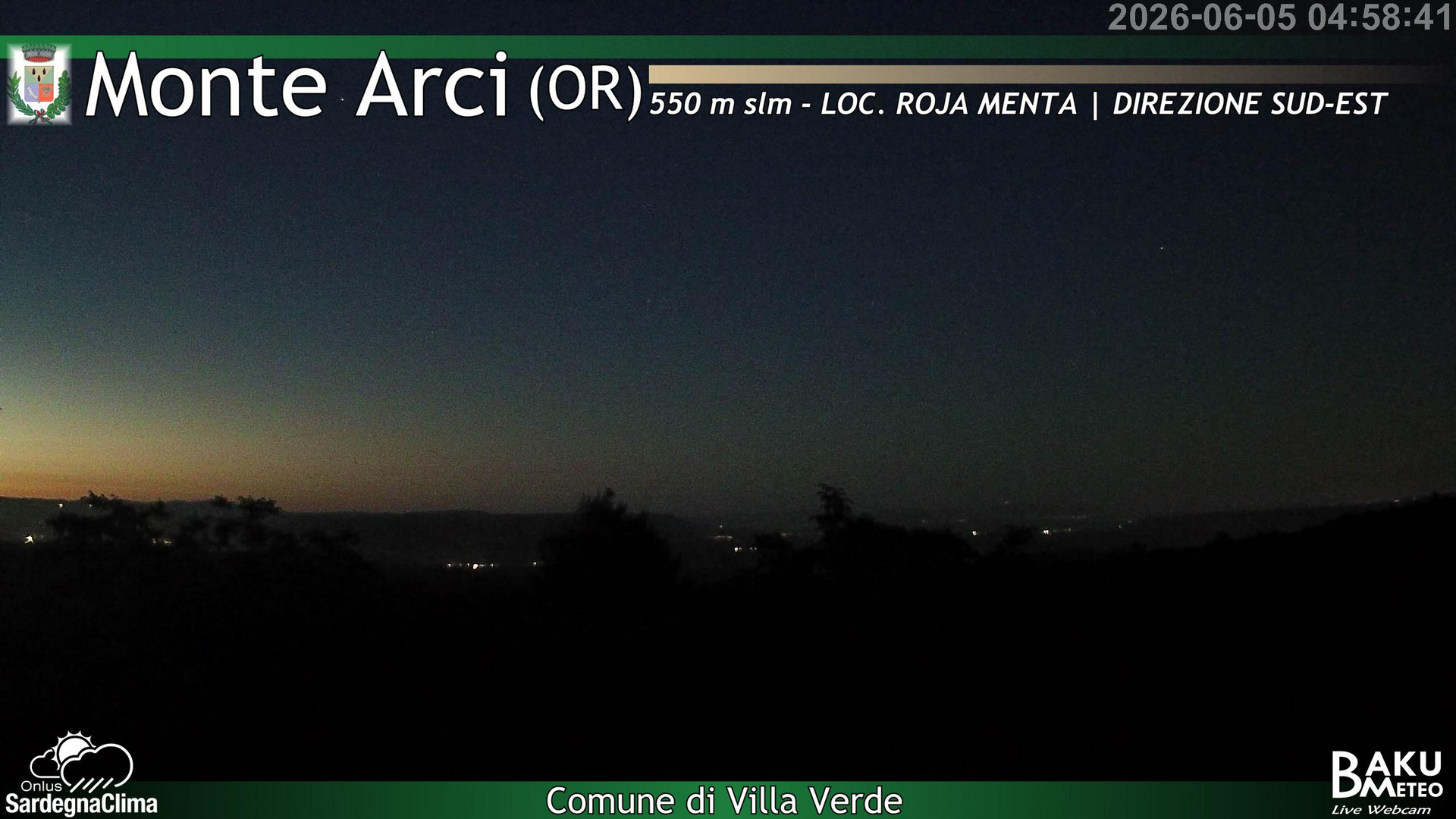 time-lapse frame, Roja Menta webcam