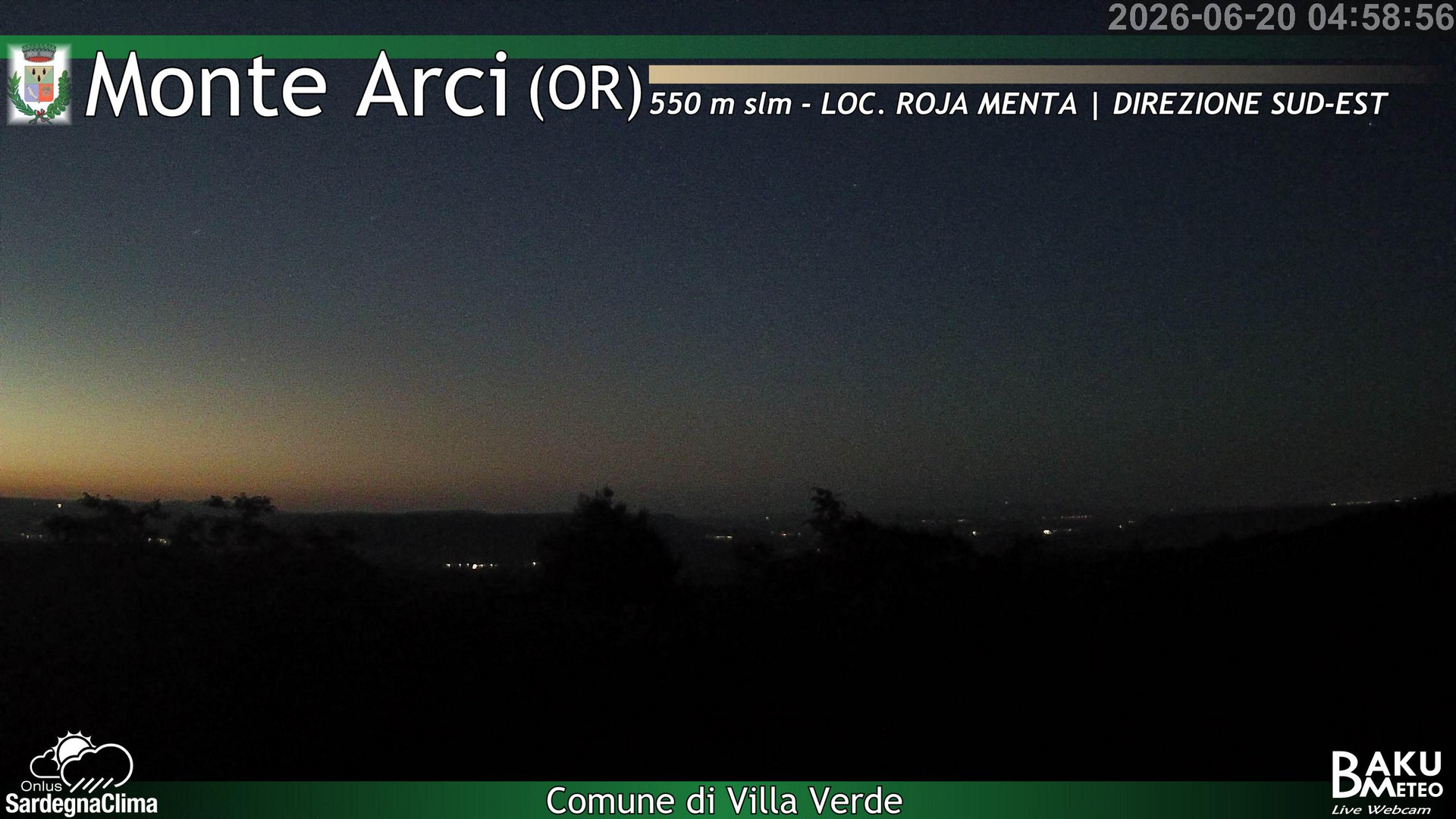 time-lapse frame, Roja Menta webcam