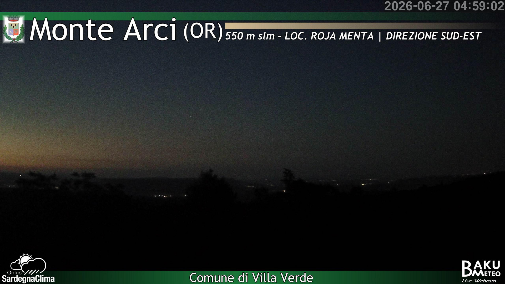 time-lapse frame, Roja Menta webcam