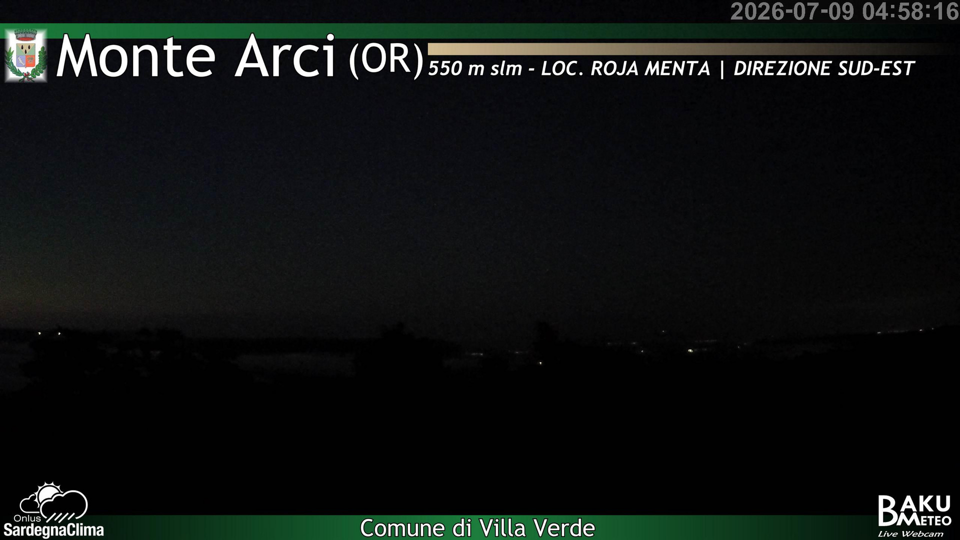 time-lapse frame, Roja Menta webcam