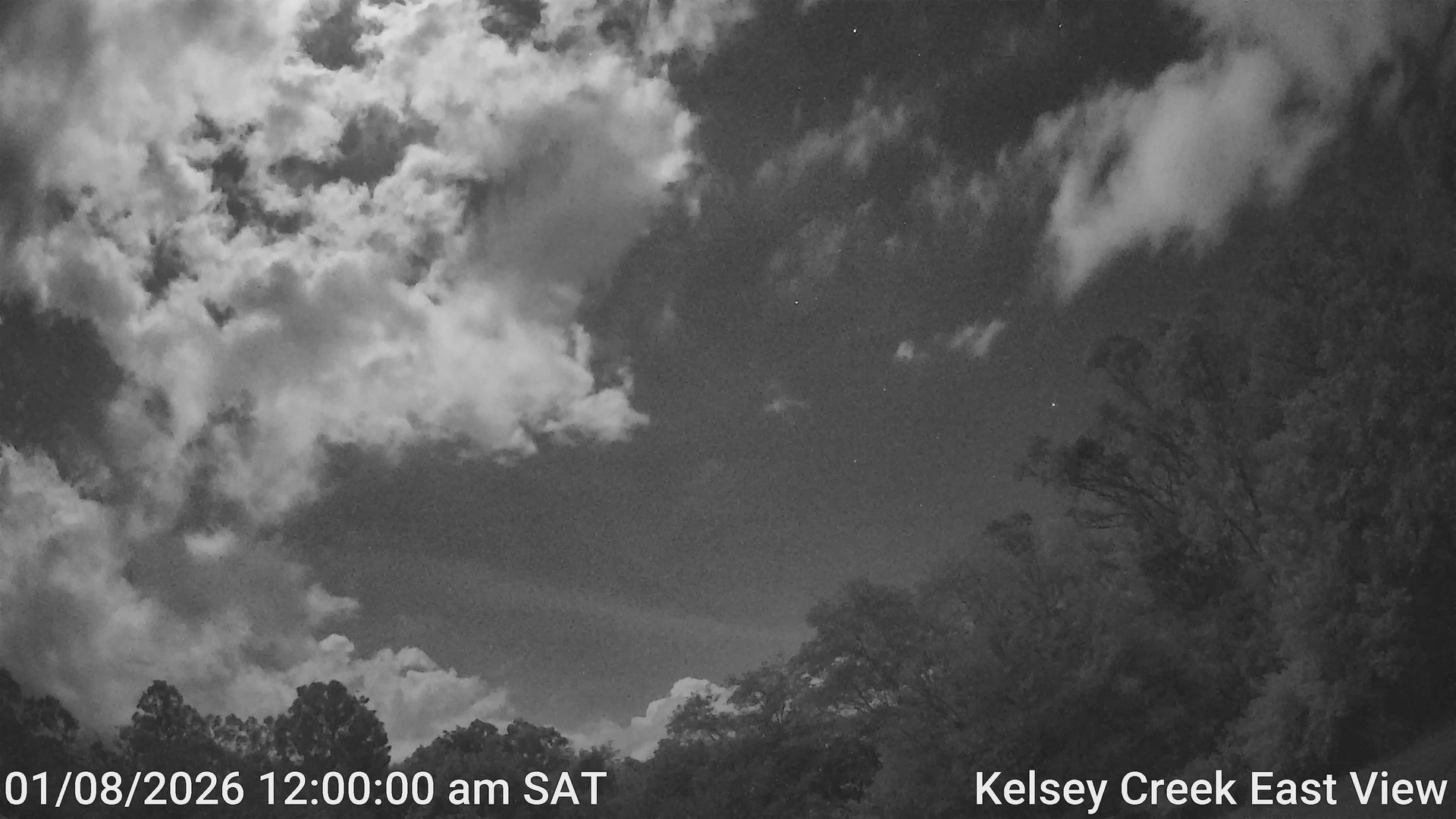 time-lapse frame, Kelsey Creek East View webcam