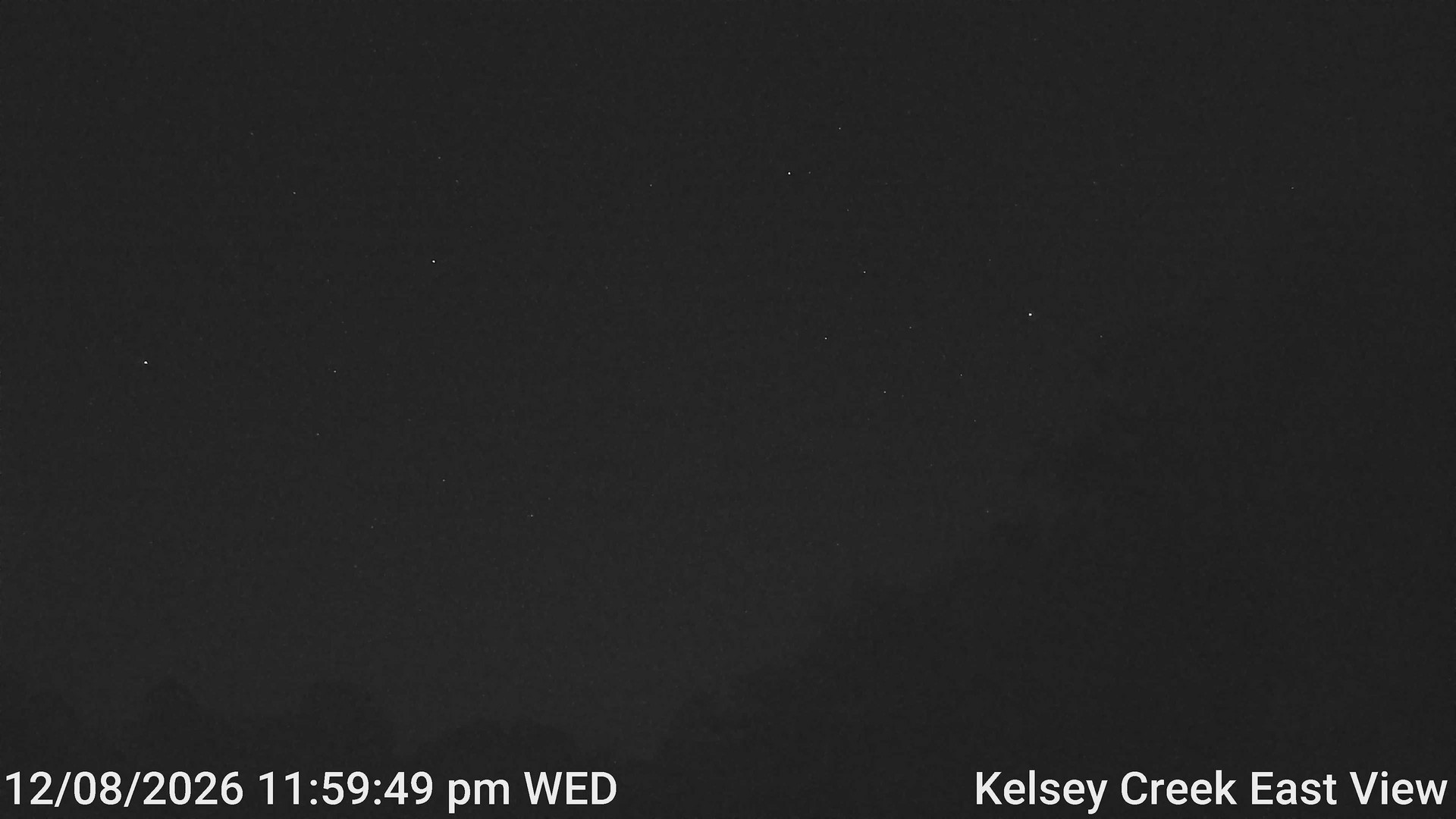 time-lapse frame, Kelsey Creek East View webcam