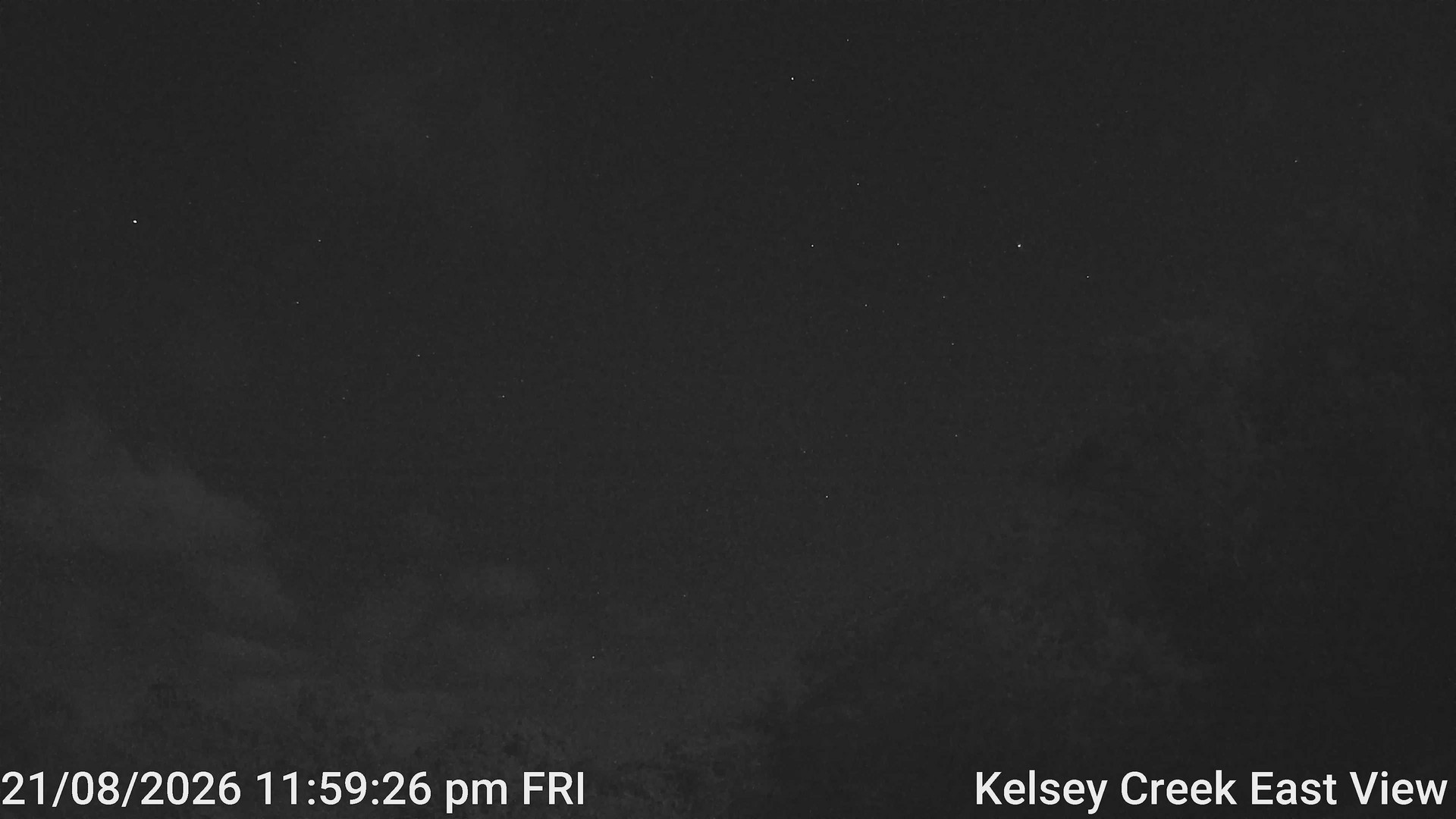 time-lapse frame, Kelsey Creek East View webcam