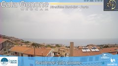 view from Cala Gonone Nord on 2026-07-19