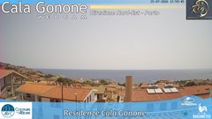 view from Cala Gonone Nord on 2026-07-25