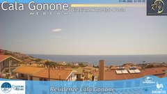 view from Cala Gonone Nord on 2026-08-17
