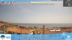 view from Cala Gonone Nord on 2026-08-25