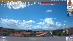 view from Decimomannu on 2025-05-06