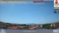 view from Decimomannu on 2025-05-19