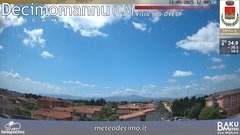 view from Decimomannu on 2025-05-21