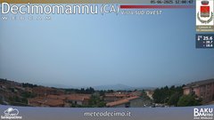 view from Decimomannu on 2025-06-05