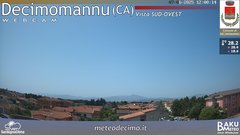 view from Decimomannu on 2025-06-07