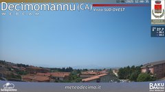 view from Decimomannu on 2025-06-12